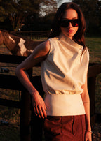 ROAM draped top