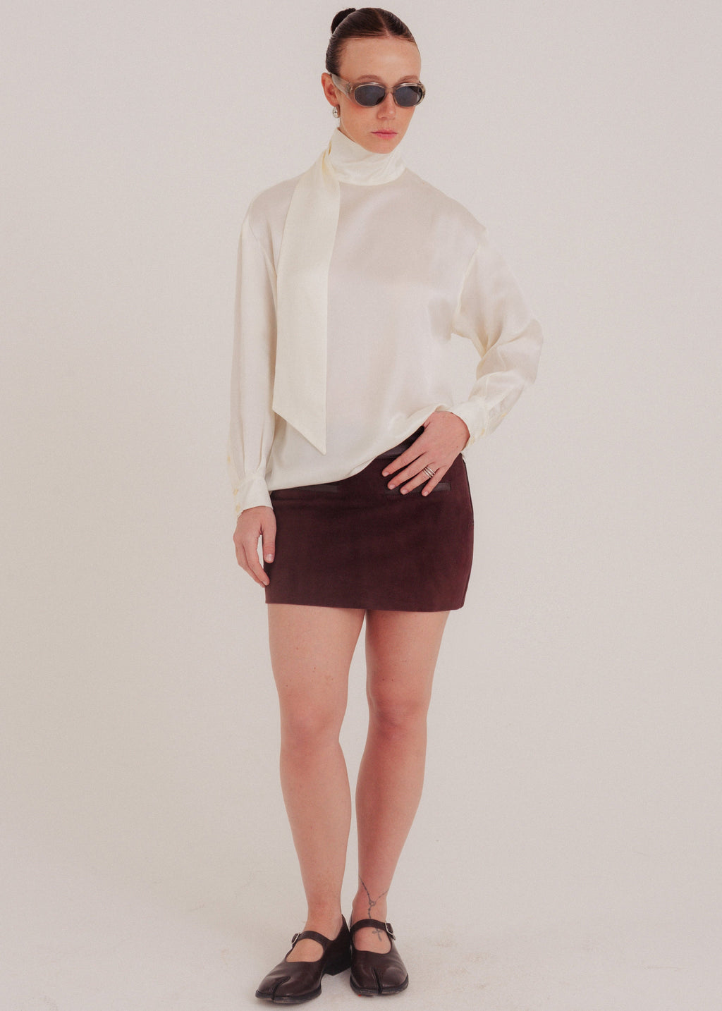 ATHA tie blouse