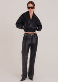SHAWL bomber jacket