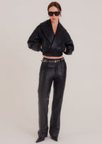 SHAWL bomber jacket
